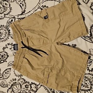 Beige Kids Shorts